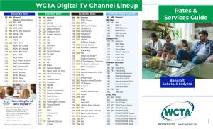 WCTA Digital TV Channel Lineup