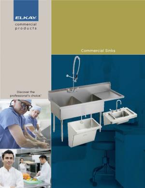 Commercial Sinks Catalog