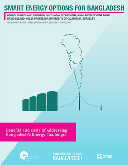 Smart Energy Options for Bangladesh