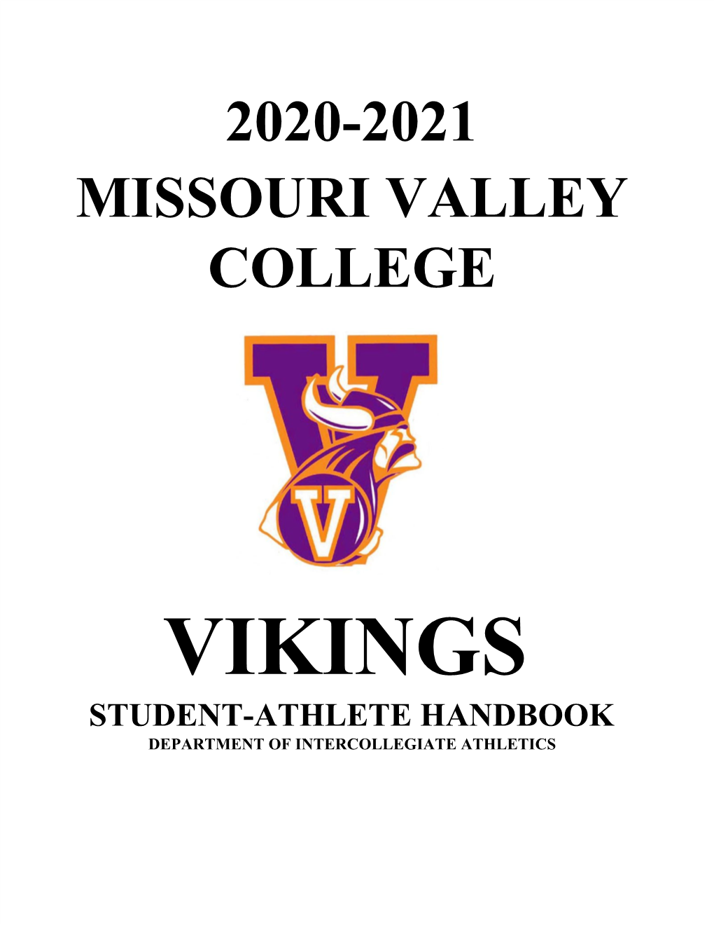 2020-2021 Missouri Valley College