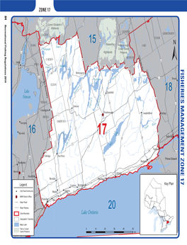 2014 Ontario Fishing Regulations Summary Zone 17