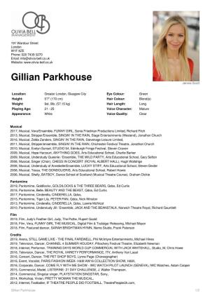 Gillian Parkhouse Jennie Scott