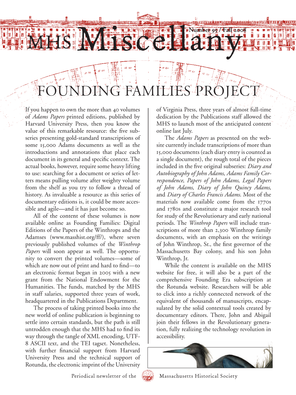 Founding Families Project