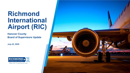 Richmond International Airport (RIC)