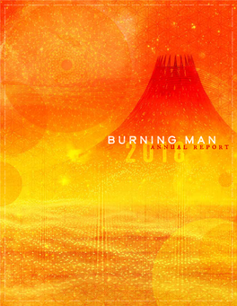 Burning Man | Immediacy 2018Annual Report | Immediacy | Radical Inclusion Decommodification Leaving No