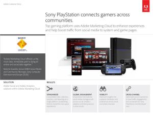 Sony Playstation Connects Gamers Across Communities