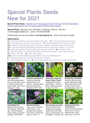 New Seeds 2021 Click to Download