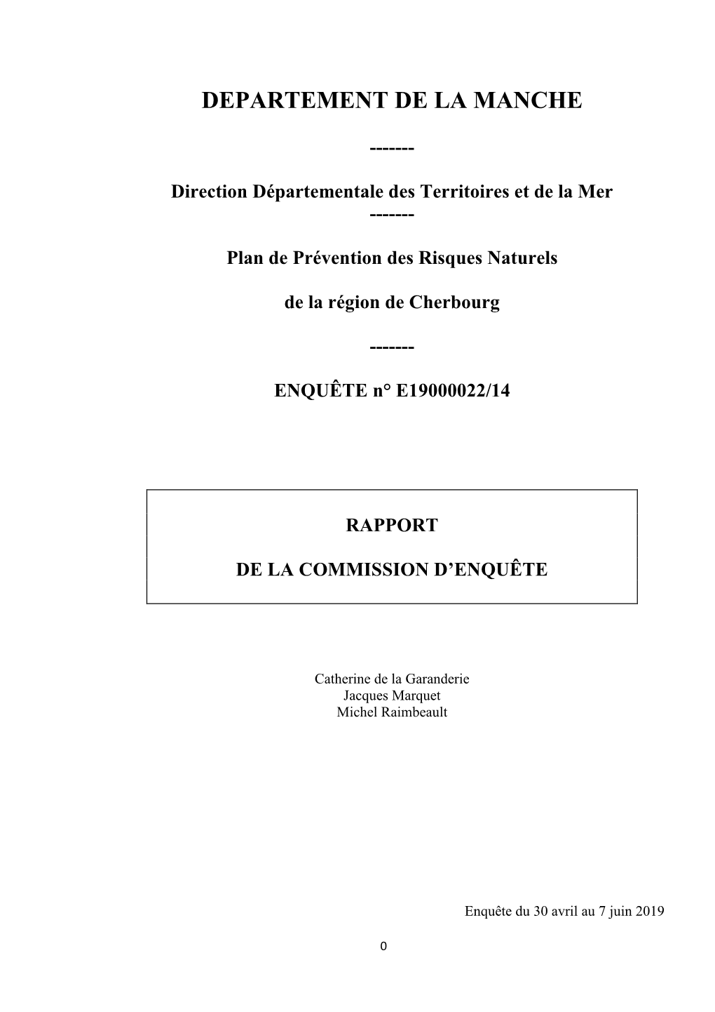 Departement De La Manche