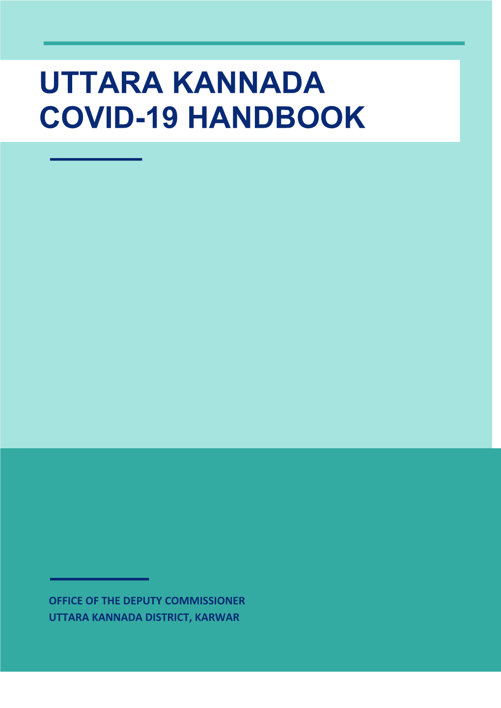 Uttarakannada Covid-19 Handbook