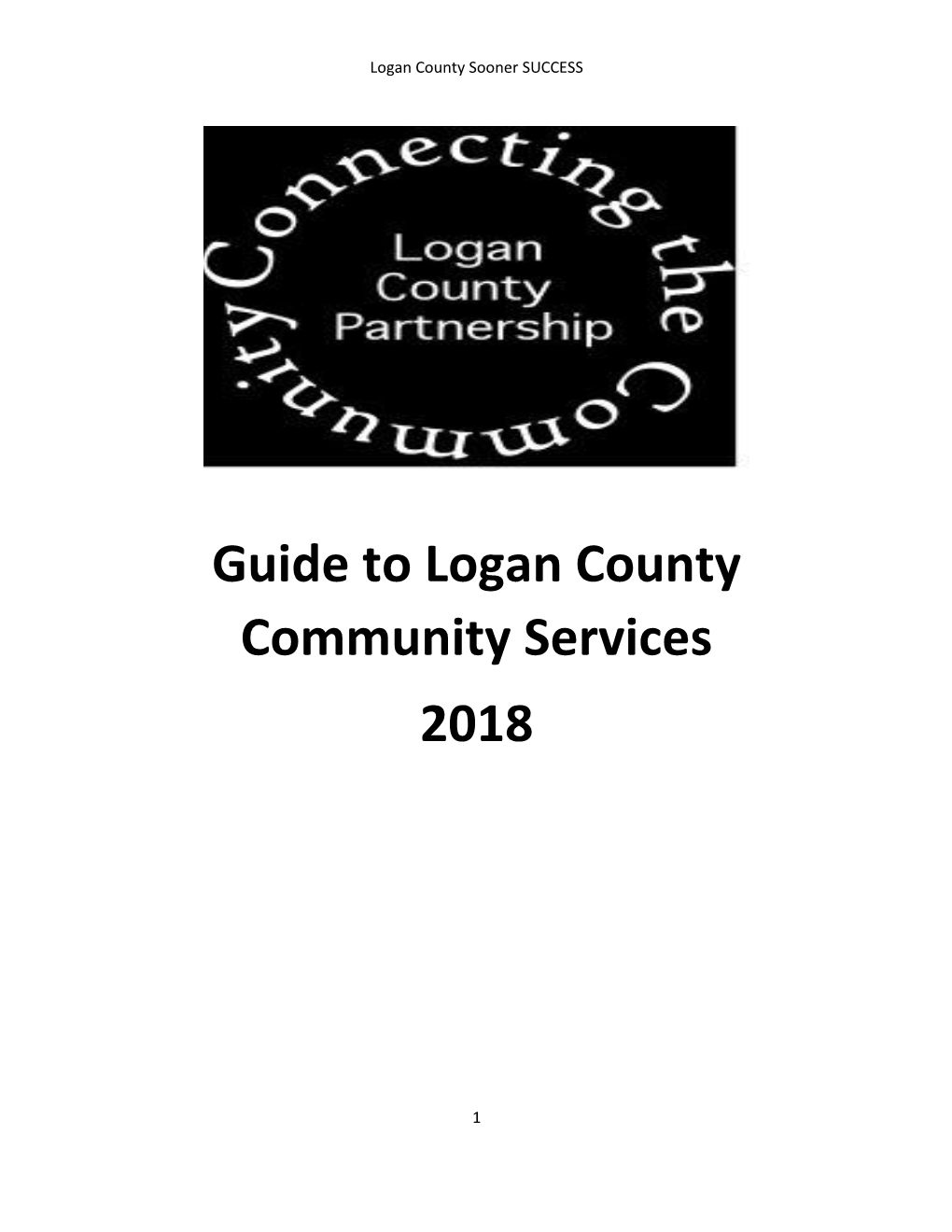 Guide to Logan County Community Services 2018