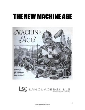 The New Machine Age