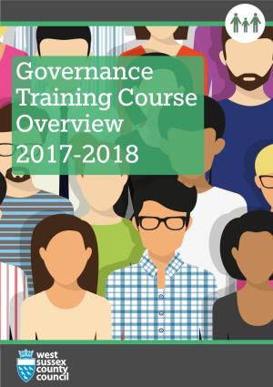 Governance Training Course Overview