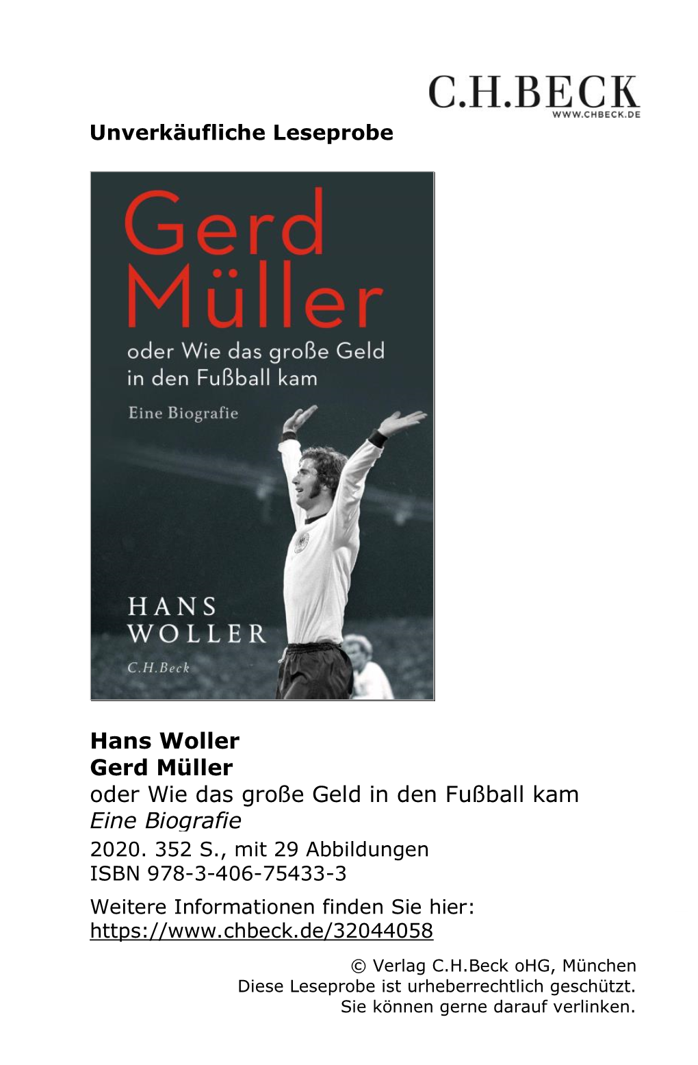 Leseprobe Woller Gerd Müller