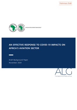 An Effective Response to Covid-19 Impacts on Africa's