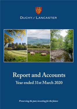 Report and Accounts Year Ended 31St March 2020