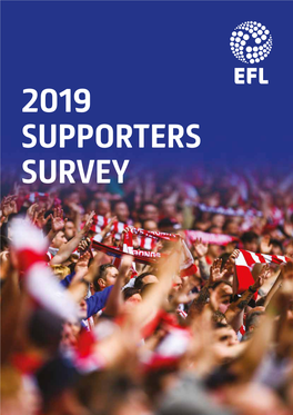 EFL Supporters Survey 2019