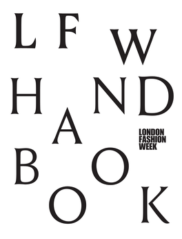 London Fashion Week Handbook