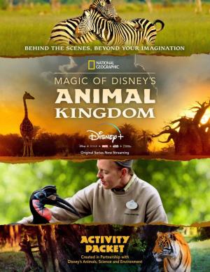 "Magic of Disney's Animal Kingdom" Activity Packet
