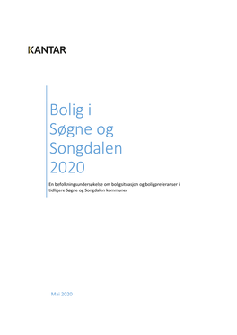 Bolig I Søgne Og Songdalen 2020