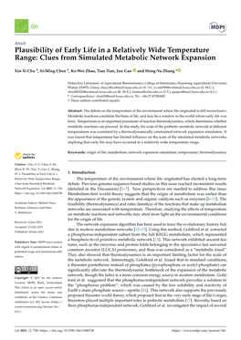 Clues from Simulated Metabolic Network Expansion