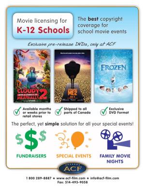 K-12-Movie-Licensing.Pdf