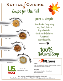 Soups for the Fall