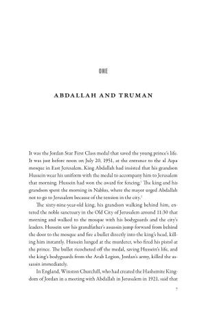Abdallah and Truman