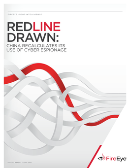 Redline Drawn: Chinese Cyber Espionage Report | Fireeye