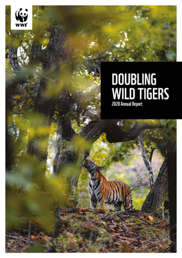 DOUBLING WILD TIGERS 2020 Annual Report Prepared by WWF Tigers Alive and Designed by Kazi Studios