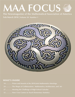 The Newsmagazine of the Mathematical Association of America Feb/March 2010 | Volume 30 Number 1
