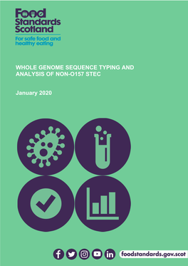 Whole Genome Sequence Typing and Analysis of Non-O157 Stec