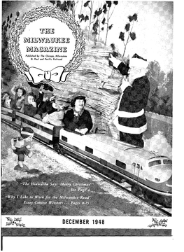 Milwaukee Road Magazine, December, 1948