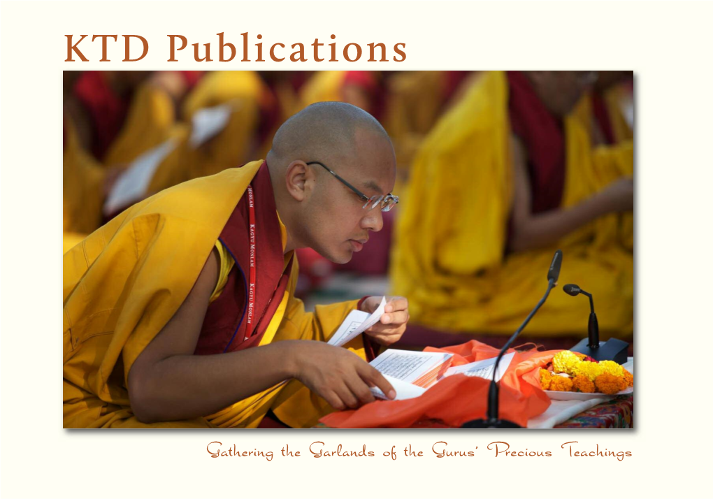 Khenpo Karthar Rinpoche Taught the Biographies of the Karmapas, Which He Completed in September, 2012