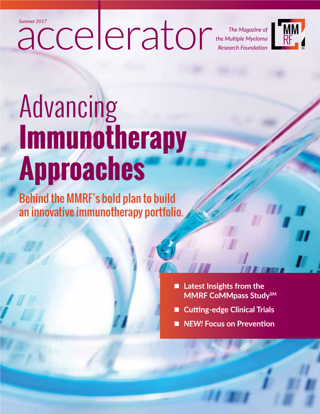 MMRF’S Bold Plan to Build an Innovative Immunotherapy Portfolio