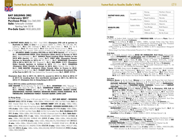 LOT 8 Fastnet Rock Ex Roselita (Sadler‘S Wells) Fastnet Rock Ex Roselita (Sadler‘S Wells) LOT 8