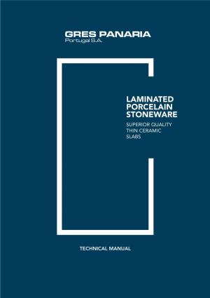 Laminated Porcelain Stoneware Technical Manual