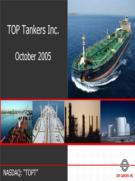 TOP Tankers Inc
