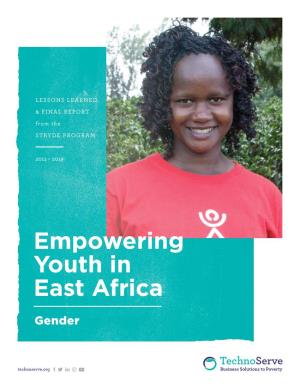 Empowering Youth in East Africa: Gender