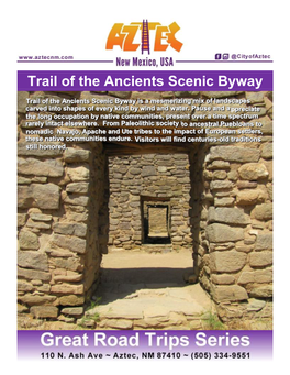 Trail of the Ancients Scenic Byway