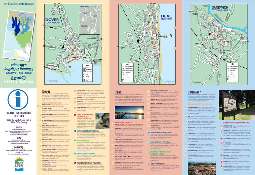 Walking & Cycling Leaflet with Maps