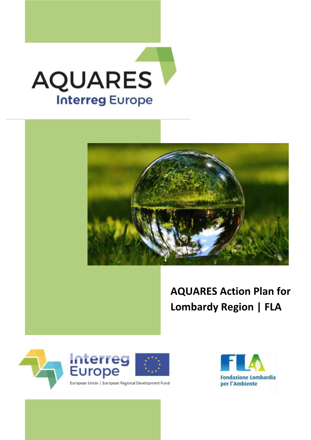 AQUARES Action Plan for Lombardy Region Fondazione Lombardia Per L’Ambiente