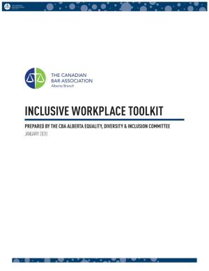 Inclusive Workplace Toolkit