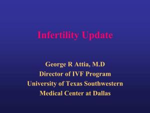 Infertility Update