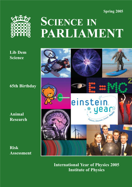Spring 2005 Spring Parl MAGAZINE Spring 05 8/3/05 9:02 Am Page 1 Page Am 9:02 8/3/05 05 Spring MAGAZINE Parl Parl MAGAZINE Spring 05 8/3/05 9:02 Am Page 2