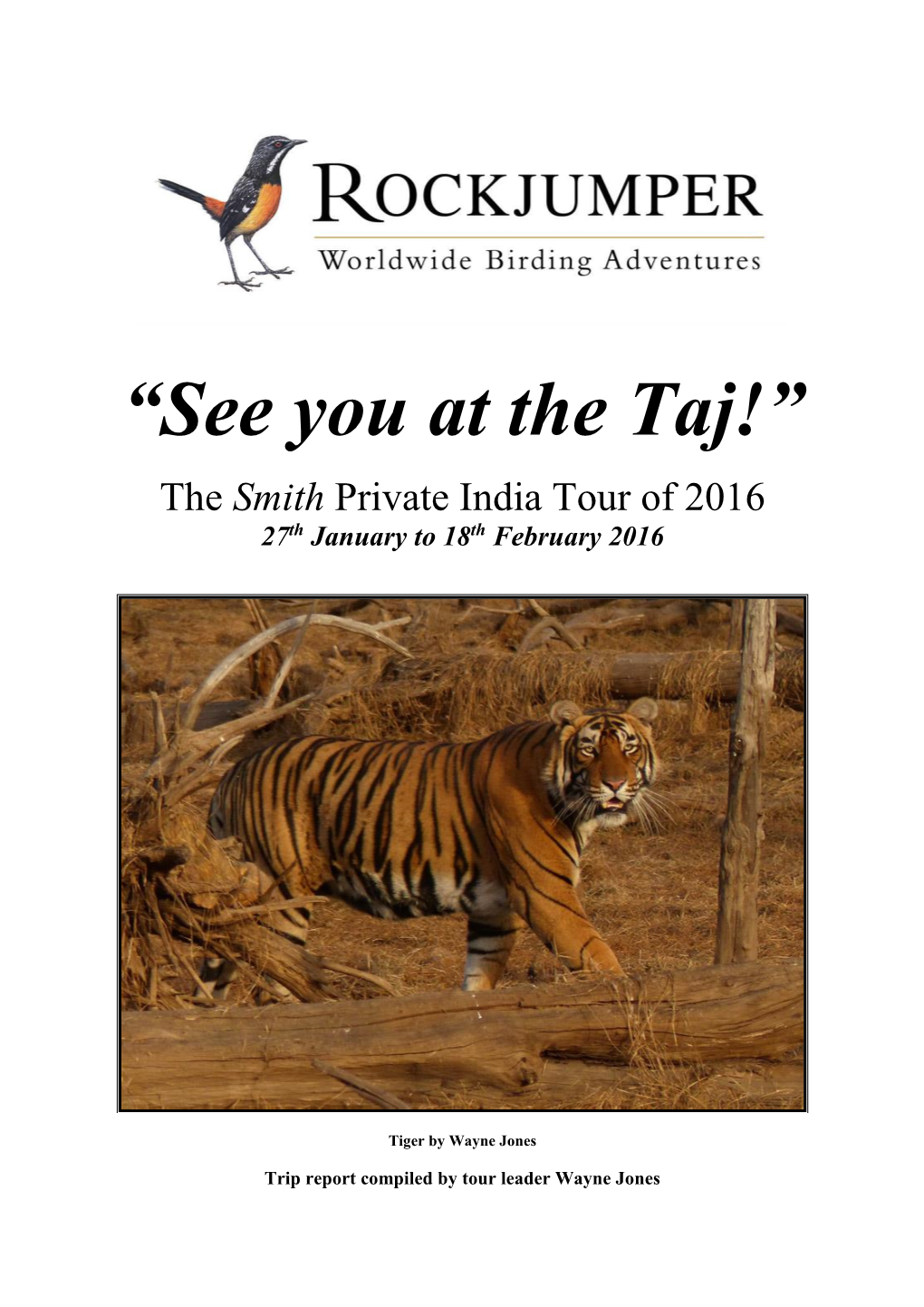 India Tour of 2016 27Th January to 18Th February 2016
