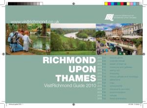 Richmond Upon Thames Lies 15 Miles Anniversary