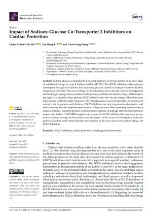 Impact of Sodium–Glucose Co-Transporter 2 Inhibitors on Cardiac Protection