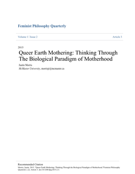 Feminist Philosophy Quarterly