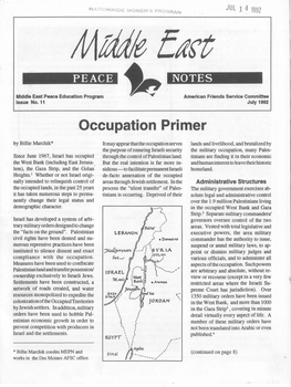 1992 Middle East Peace Notes.Pdf