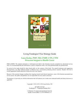 Living Foodergies! Free Strategy Guide Laura Keiles, PMP, ND